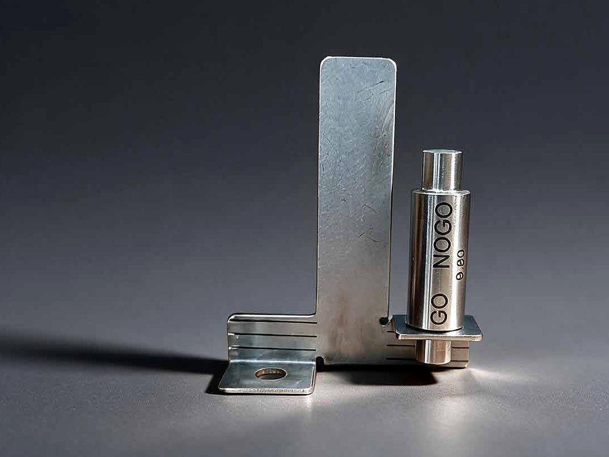 Go/No-Go gauge dan step jig untuk pengecekan dimensi produk SKT